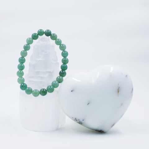 Image of Green Aventurine energy crystals sets of necklaces and clip pendants | Hound and Friends