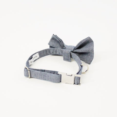 Image of Waffles Dog Bow Tie Collar