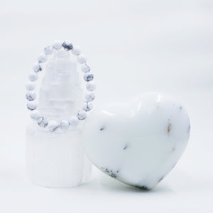 Howlite Bracelet | Energy Gemstone Crystals from Hound and Friends