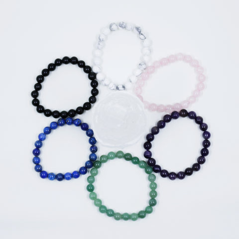 Image of Rose Quartz Bracelet | Gemstone Energy Crystals from Hound and Friends