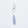 Angelite energy crystals matching set of necklaces and clip pendants | Hound and Friends
