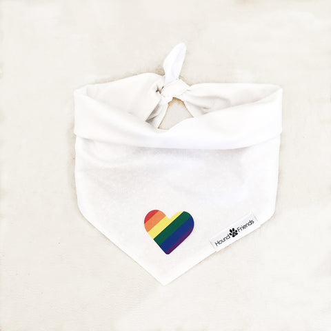 Rainbow Heart Pride | Hound and Friends