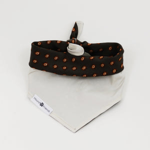 Hogan Reversible Dog Bandana matching with owners | Hound and Friends