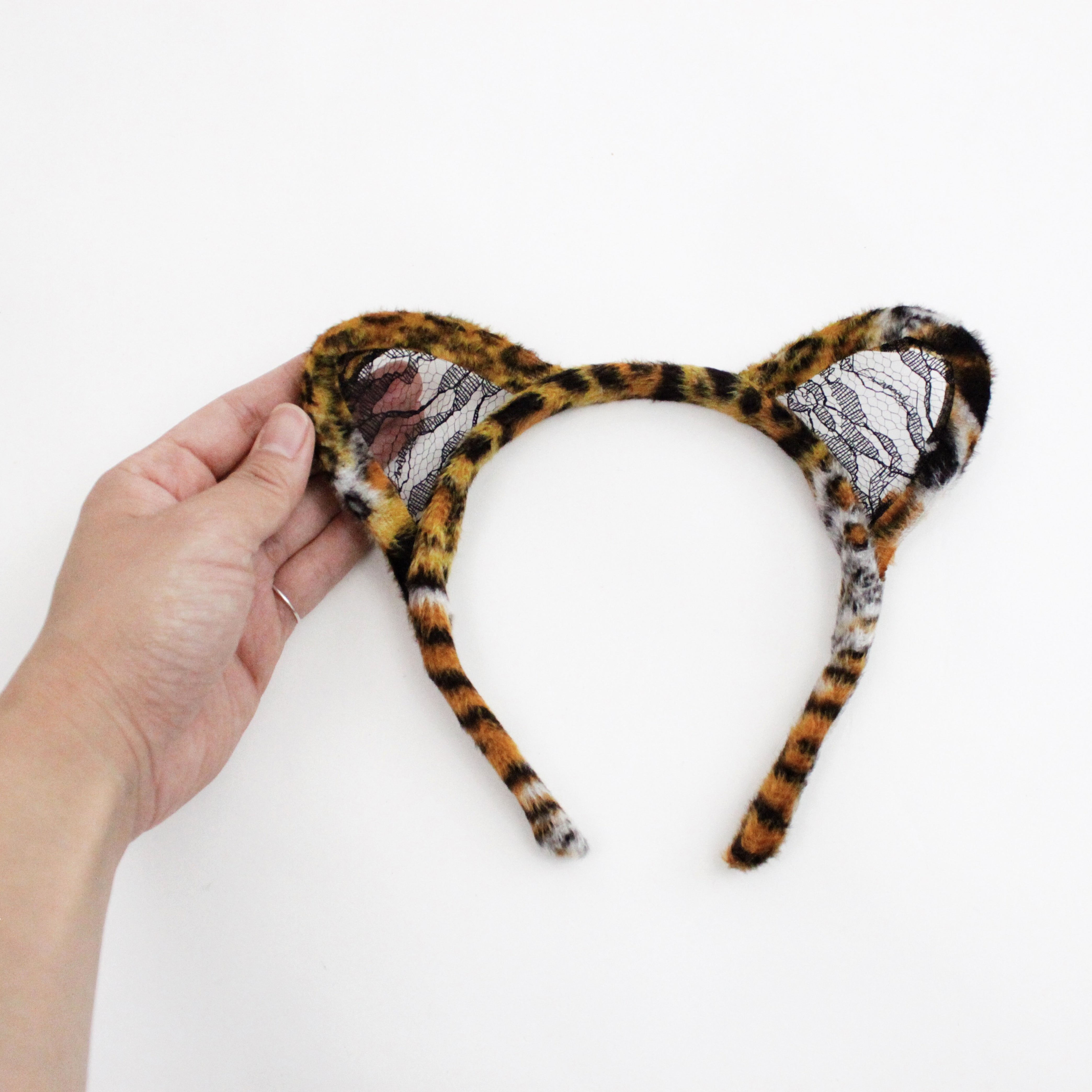 Cat Lace Ears Headband