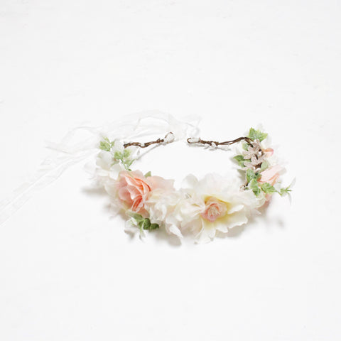Loxley Wedding Flower Crown for people and their pets from Hound and Friends.