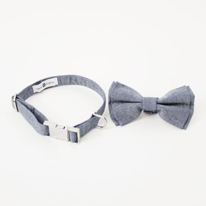 Waffles Dog Bow Tie Collar