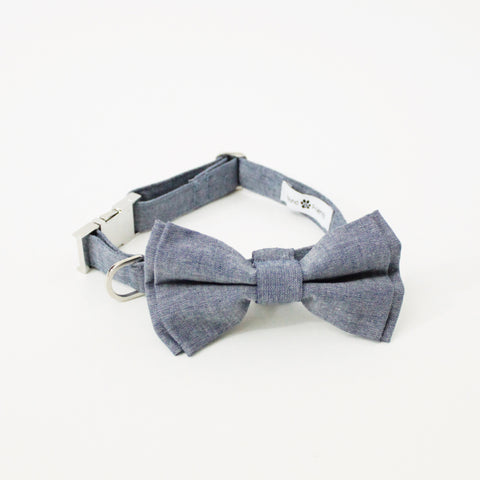 Image of Waffles Dog Bow Tie Collar