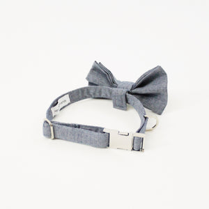 Waffles Dog Bow Tie Collar