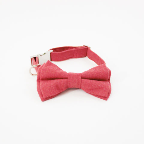 Image of Kingston Luxury Dog Bow Tie Collar | Hound and Friends